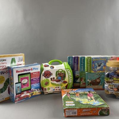 Sale Photo Thumbnail #59: Lot 75 – Read & Play Books, ABC’s Game & More