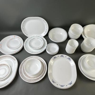 Sale Photo Thumbnail #21: Lot 37 – Corelle By Corningware In Various Patterns