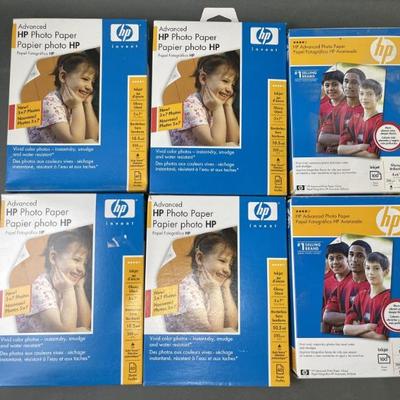 Sale Photo Thumbnail #13: Lot 29 – 5x7 & 4x6 HP Glossy Photo Paper Sheets NIB