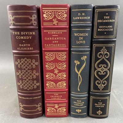 Sale Photo Thumbnail #117: Lot 133 – The Franklin Library Divine Comedy & More