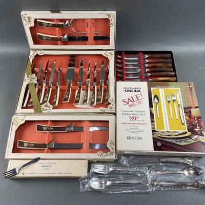 Sale Photo Thumbnail #112: Lot 128 – Oneida, Rogers Silver & More Flatware
