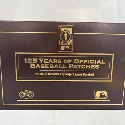 Sale Photo Thumbnail #121: Lot 137 – Cooperstown Collection 125yr Baseball Patches