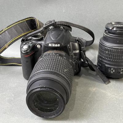 Sale Photo Thumbnail #56: Lot 72 – Nikon D5000 With 50 mm Lens