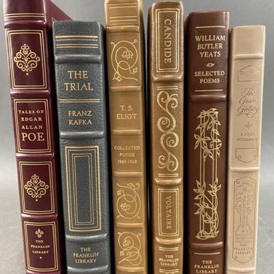Sale Photo Thumbnail #127: Lot 143 – Franklin Library Poe, T.S. Eliot & More