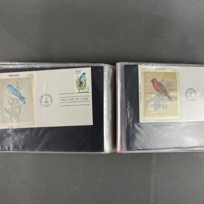 Sale Photo Thumbnail #81: Lot 97 – First Day of Issue Bird Stamps in Album