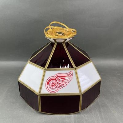 Sale Photo Thumbnail #82: Lot 98 – Red Wings Glass Restaurant Light