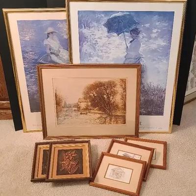 Floral, Scenic & Portrait Framed Wall Art Collection
