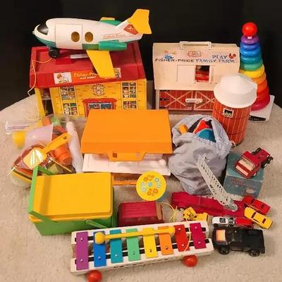 Vintage Toys Featuring Fisher-Price