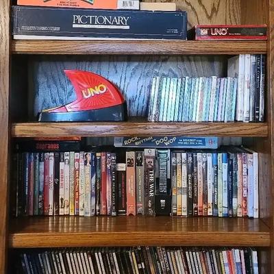 CD, DVD & Game Collection for Entertainment Lovers