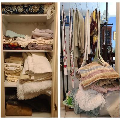 Vintage Tablecloths, Blankets & Linens Collection