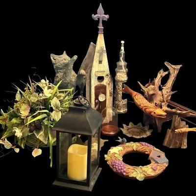 Mixed Decor Collection – Metal, Porcelain, Wood & Resin