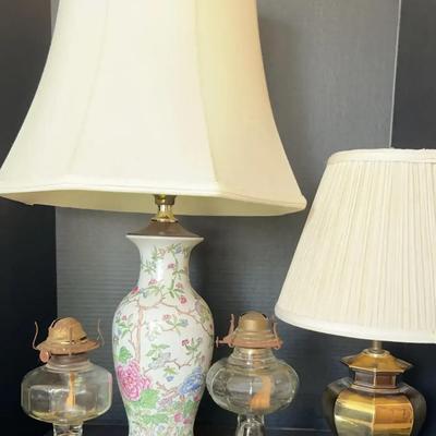 Lamps & Hurricane Lamps Collection