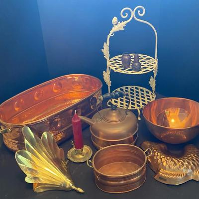 Copper, Brass & Metal Kitchen & Decor Collection
