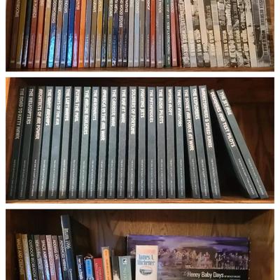 Book Collection Featuring Time Life Series

