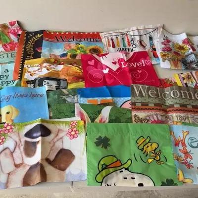 Spring Yard Flags