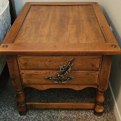 Side Table With Drawer 