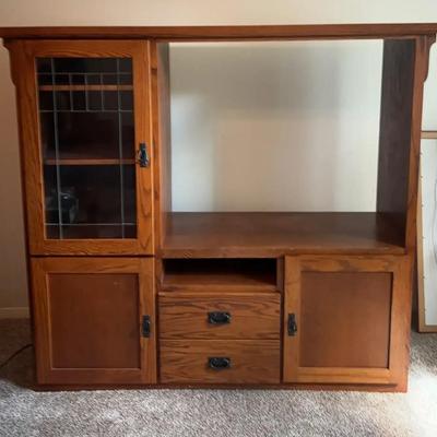 Amish Style Entertainment Center 