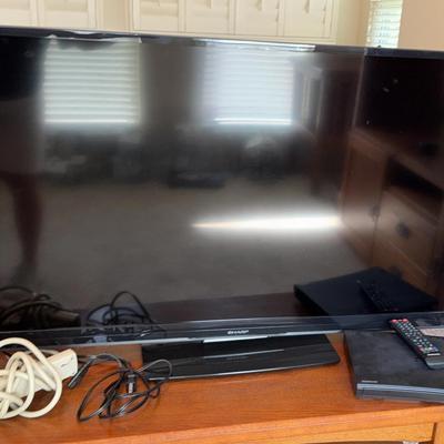 Sharp TV & Samsung Blue Ray