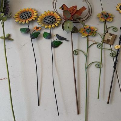 Floral Yard Art