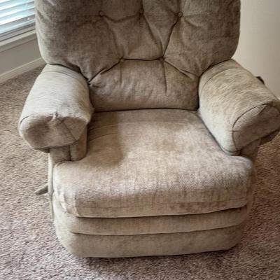 Sage Cloth Recliner