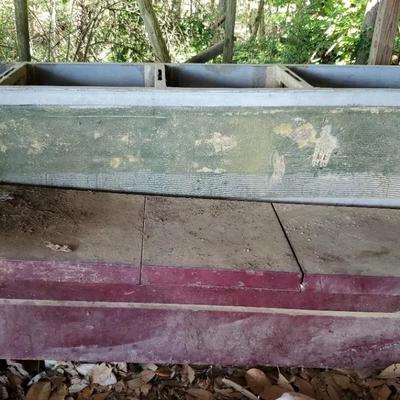 Tool Box And Fiberglass Bait Container 