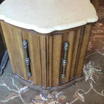 Marble Top End Tables