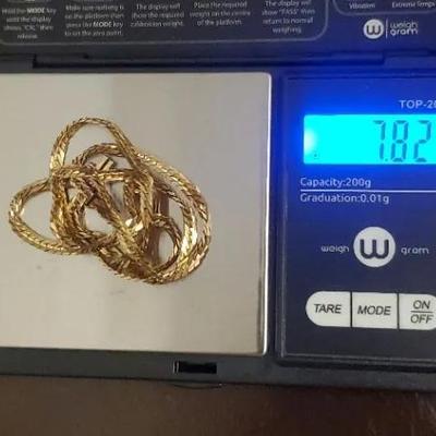 14 Karat Gold Necklace 