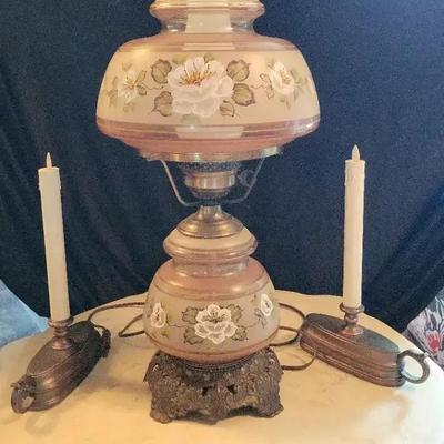 Vintage Hurricane Lamp