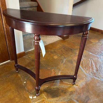 Sale Photo Thumbnail #270: Bombay Co. demilune table 
