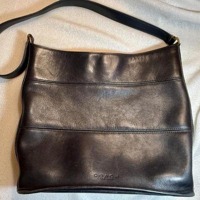 Coach Leather Hand Bag 