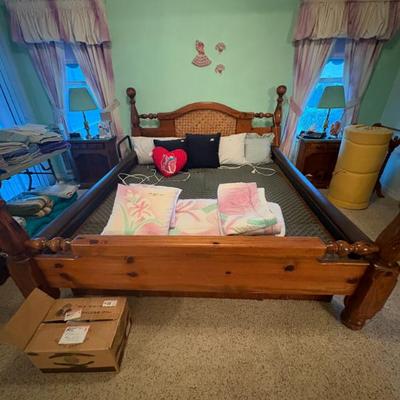 Sale Photo Thumbnail #62: King Bed ( NO MATTRESS)