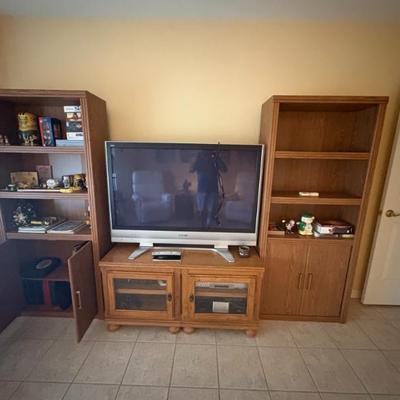 Sale Photo Thumbnail #42: TV STAND/ Bookcases