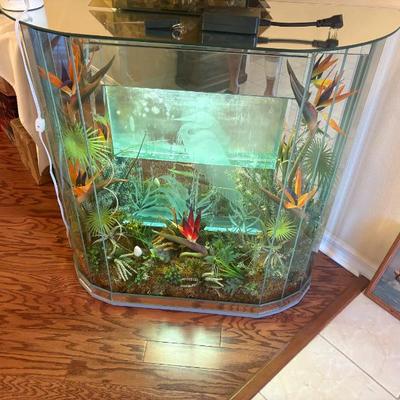 Sale Photo Thumbnail #1: Lighted Aquarium