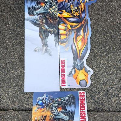 Transformers: Age of Extinction Poster Trio – Oversized Displays