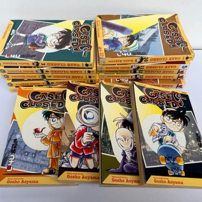 Case Closed Manga Books – Mystery Series Assortment Vol 1-14