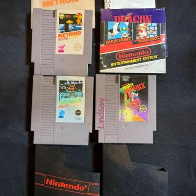 Nintendo NES Game Manual lot