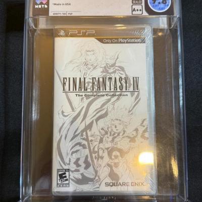 Final Fantasy IV Complete Collection PSP – WATA 9.8 A++ Graded Game