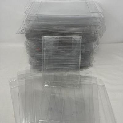 100+ Used Protective Plastic Sleeves #2 – Double-Ended, Archival Safe