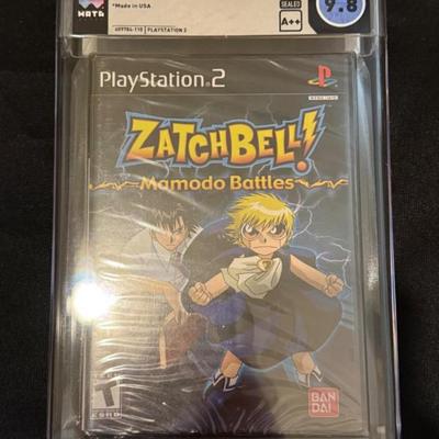 Zatch Bell: Mamodo Battles – WATA 9.8 A++ Graded PlayStation 2 PS2 New