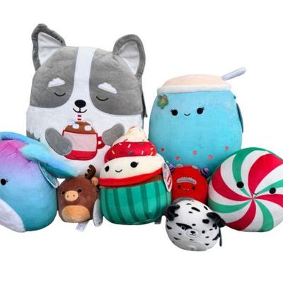 Squishmallows Plush Collection – Assorted Styles, Soft & Tags