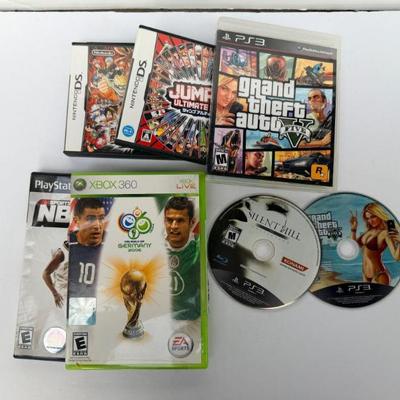 Mixed Video Games – GTA PS3, DS Titles, NBA & World Cup 2006