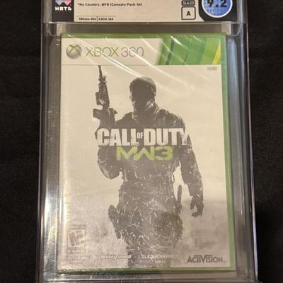 Call of Duty: Modern Warfare 3 Xbox 360 Sealed New WATA 9.2 A