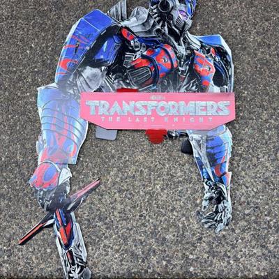 Transformers: The Last Knight DVD Display – Oversized Top Panel