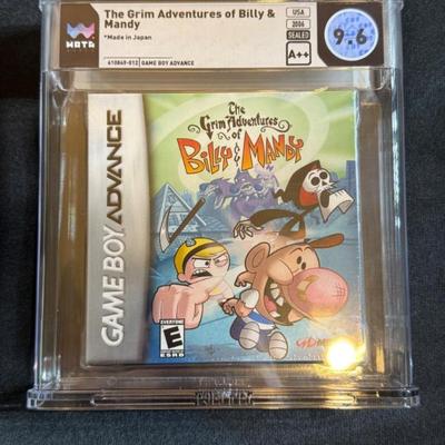 Grim Adventures Billy & Mandy GBA – WATA 9.6 A++ Graded New Sealed