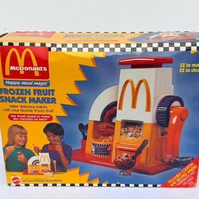 McDonald’s Frozen Fruit Maker – New, Sealed in Box