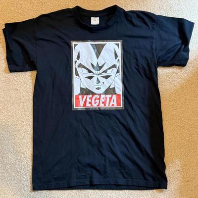 B & C Collection Vegeta Dragon Ball T Shirt Medium