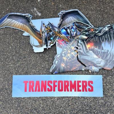 Transformers: Age of Extinction Display Trio – Oversized Movie Promo