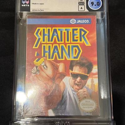 Shatterhand NES WATA 9.0 A Sealed New – Rare Graded Nintendo Game