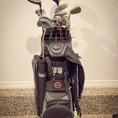 Golf Club Set with Bag – PowerBilt, Bang, Genex, Tour 250 & More