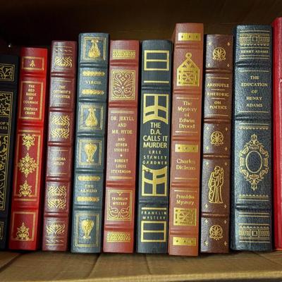 (11) Leatherbound Classics – Crane, Welty, Dickens, Stevenson